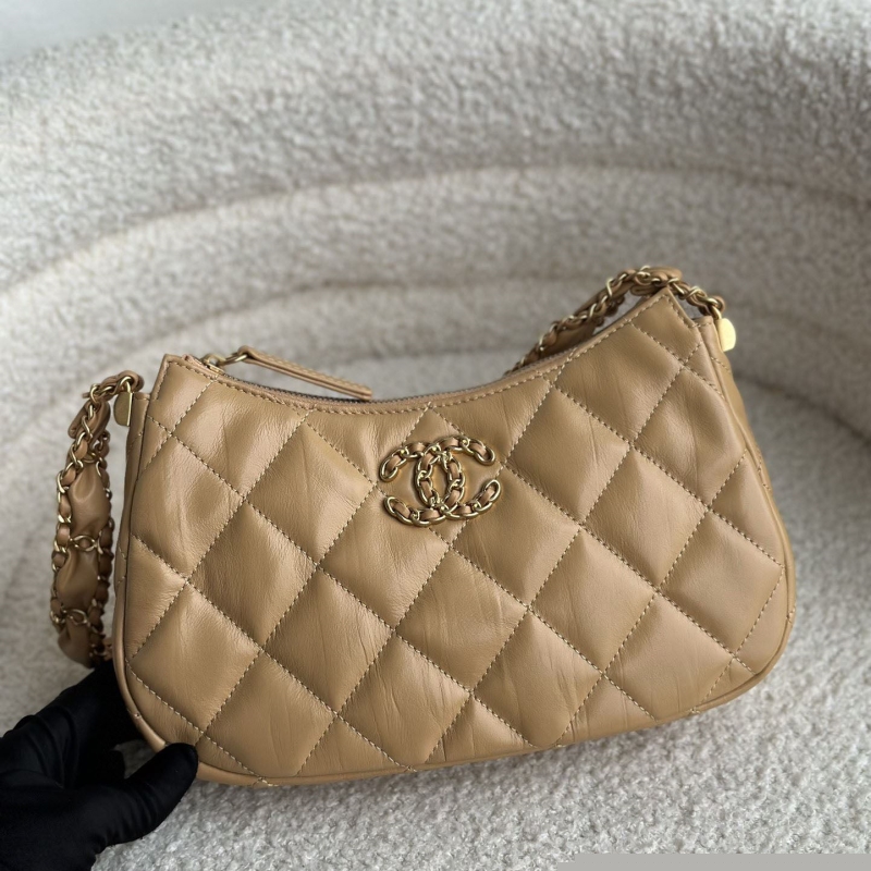 Ch*el top handle bags